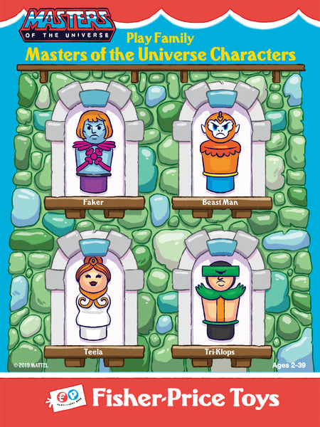 Joey Ellis "Play Family Characters Series 2" Print