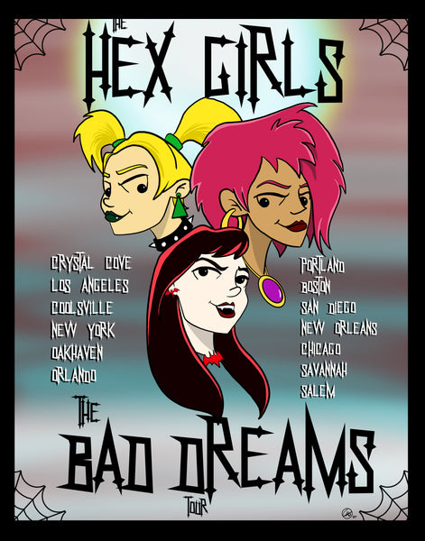 Charles Thurston "The Bad Dreams Tour" Print