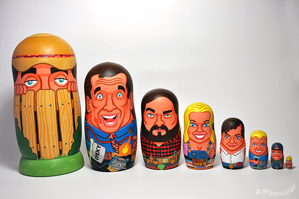 Andy Stattmiller "Home Improvement Nesting Dolls"