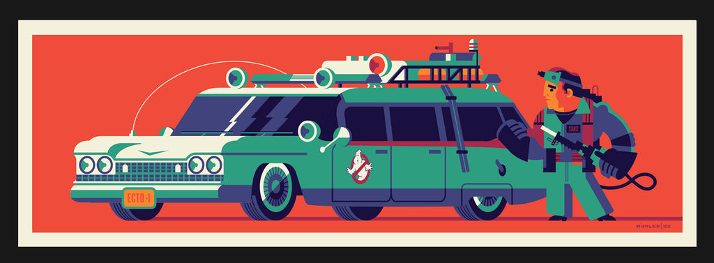 Tom Whalen "I couldn't help it. It just popped in there." Print