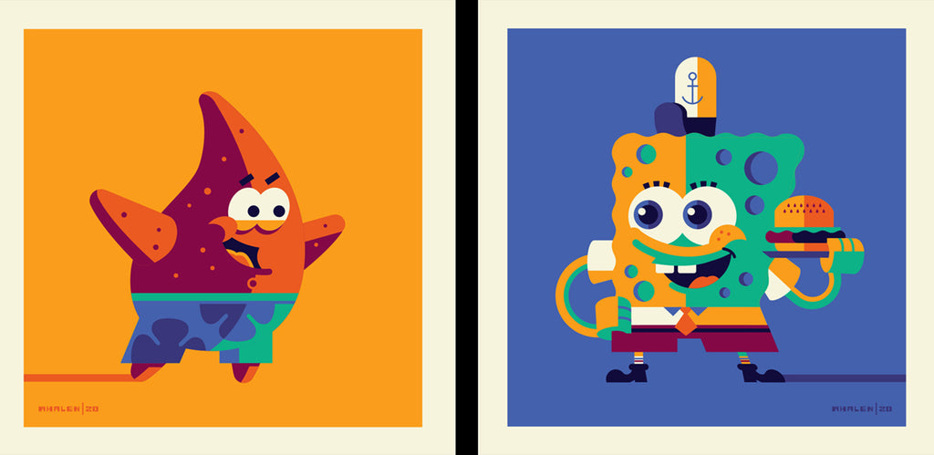 Tom Whalen "If nautical nonsense be something you wish..." Print Set
