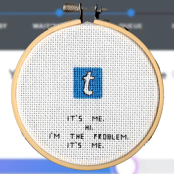 Oh Sew Nerdy "It's me. Hi. I'm the problem. It's me."