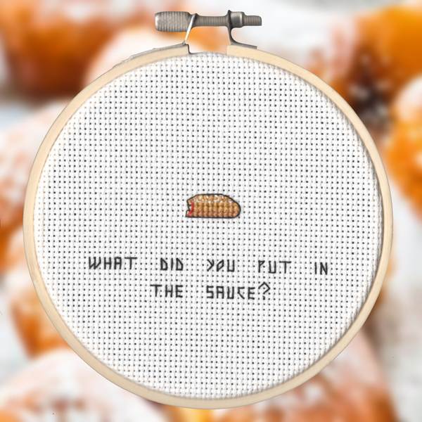 Oh Sew Nerdy "What did you put in the sauce?"