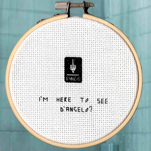 Oh Sew Nerdy "I’m here to see D’Angelo?"