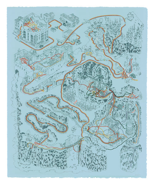Andrew DeGraff "Paths of Doom (Variant)" Print