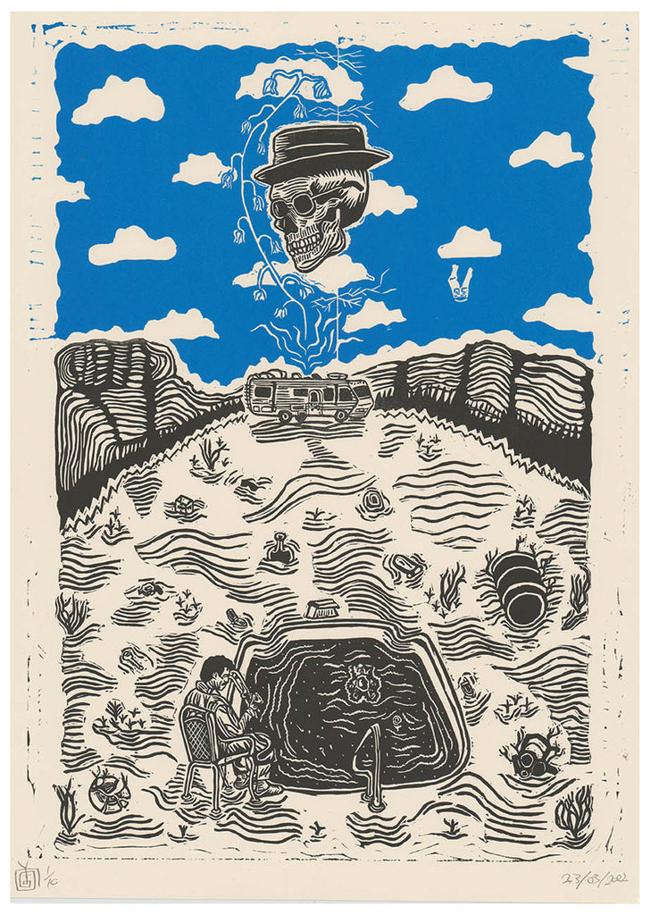 Jonny McGarry "Better Not to Talk at All" Print