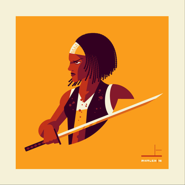 Tom Whalen "katana'd" Print