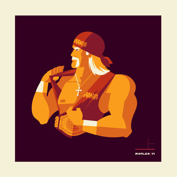 Tom Whalen “leg drop'd” Print