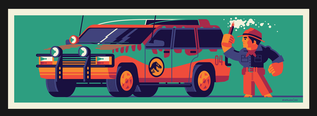 Tom Whalen "Life found a way." Print