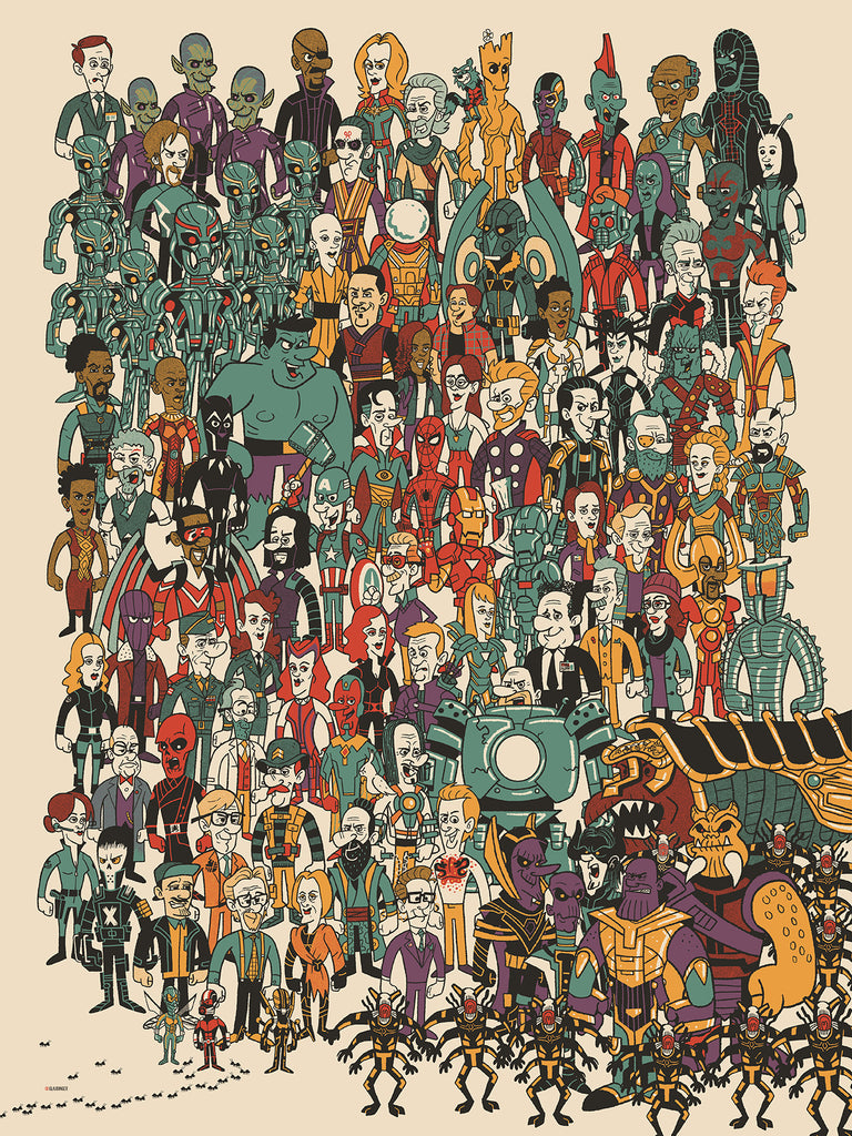 Ian Glaubinger "Marvelous" Print