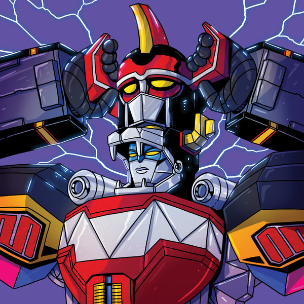 Alex Solis "Megazord Unmasked" Print