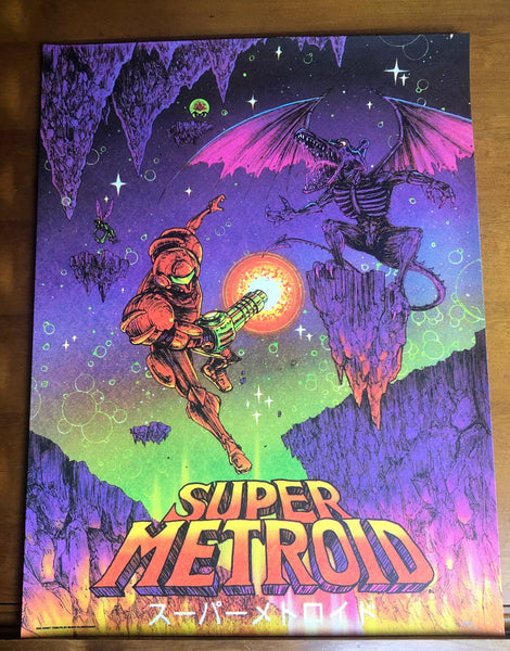 Barry Blankenship "Super Metroid" Print