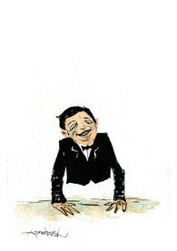 Alex Pardee "Johnny Eck" Print