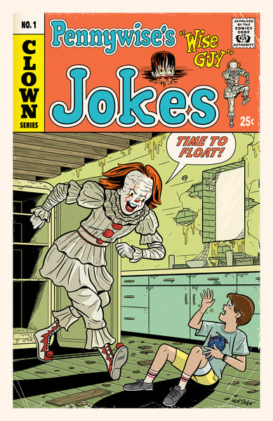 Matt Talbot "Pennywise's Wise Guy Jokes" Print