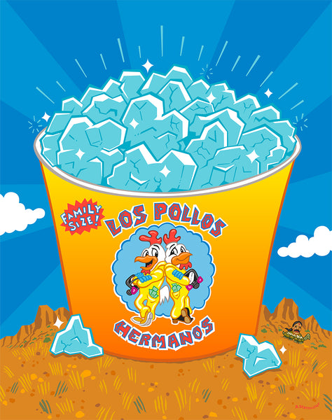 Andy Stattmiller "Los Pollos Hermanos" Print