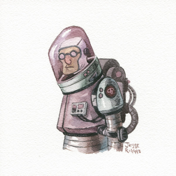 Jesse Riggle "Purple Visor"