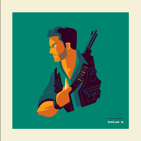 Tom Whalen "respect'd" Print