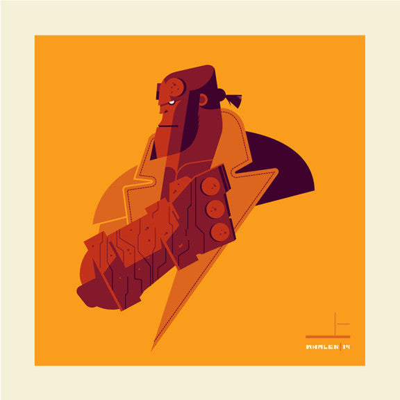 Tom Whalen “right hand'd” Print