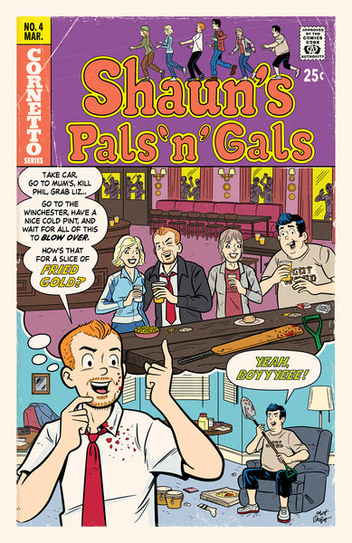 Matt Talbot "Shaun's Pals 'n' Gals" Print