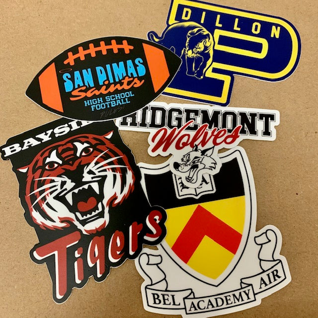 Jeff Boyes "Rival Schools" Sticker Pack