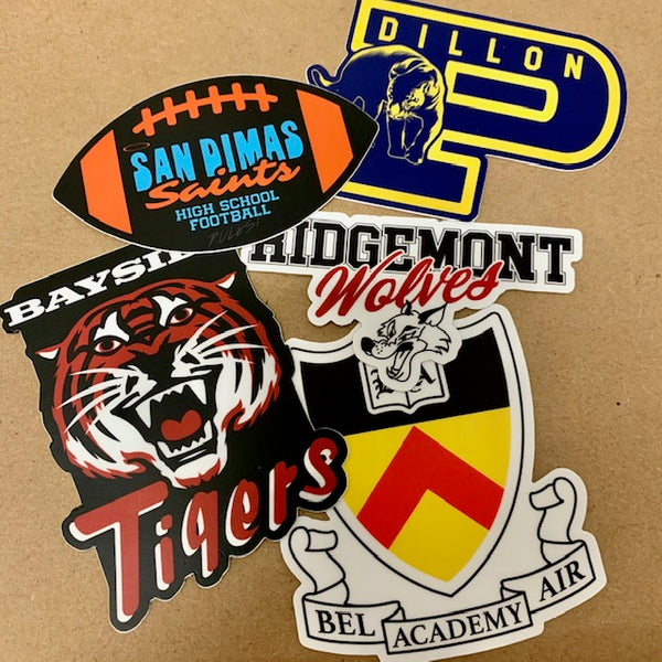 Jeff Boyes "Rival Schools" Sticker Pack