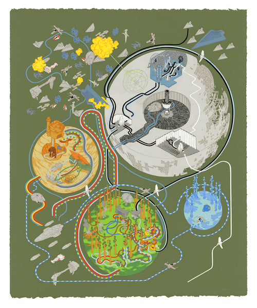 Andrew DeGraff "Paths of Return (Variant)" Print