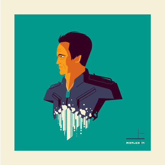 Tom Whalen “synthesiz'd” Framed Print