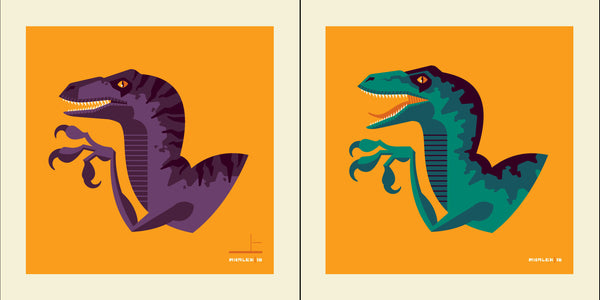 Tom Whalen "tame'd" Print Set