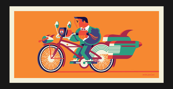 Tom Whalen "That's my name. Don't wear it out." Print