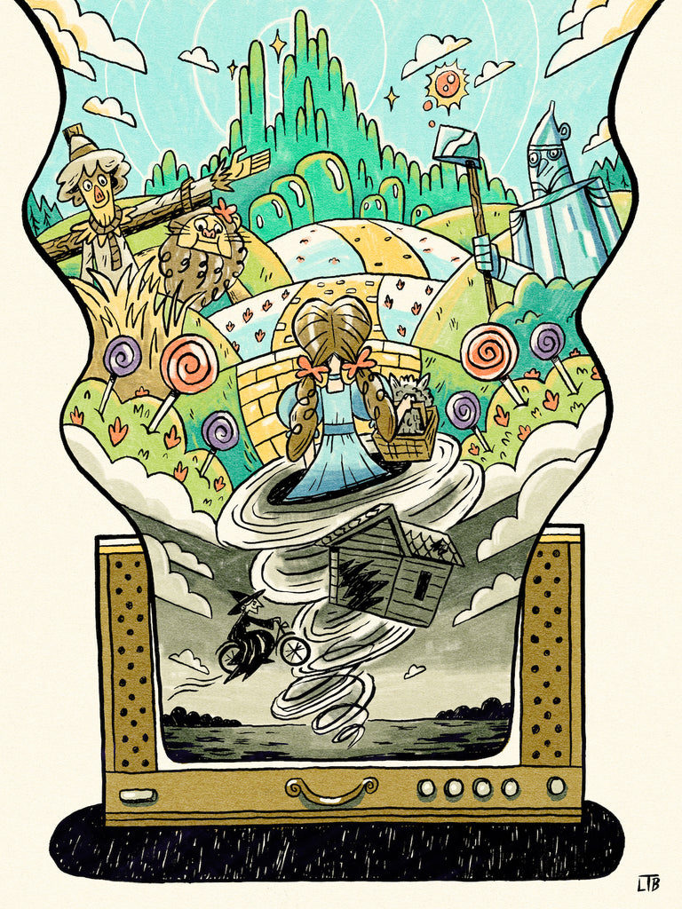 Luke T. Benson "The Wizard of Oz" Print