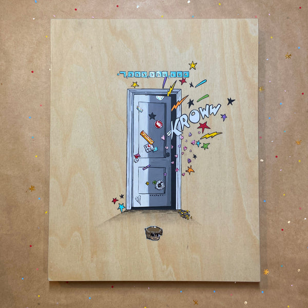 Caitlin Peters "There's a thingie around here"