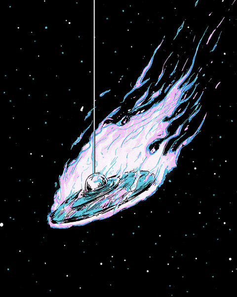 Barry Blankenship "UFO" Print