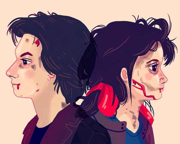 Nan Lawson "Our Love Is God, Let's Go Get A Slushie." Print