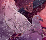 Taylor Rose "Pigeon Lady" Print