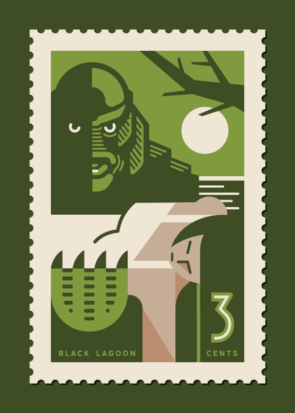 Clark Orr "Pop Culture Postage"