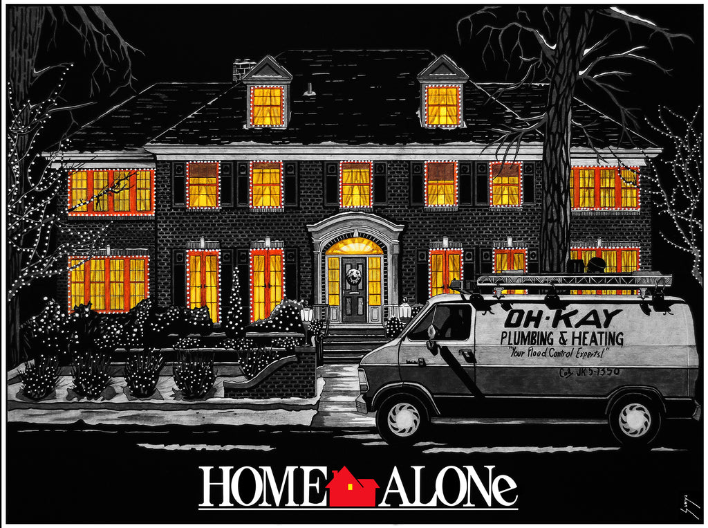 Carles Ganya "Home Alone" Print