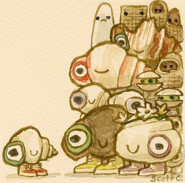 "Marcel the Shell with Shoes On" Print