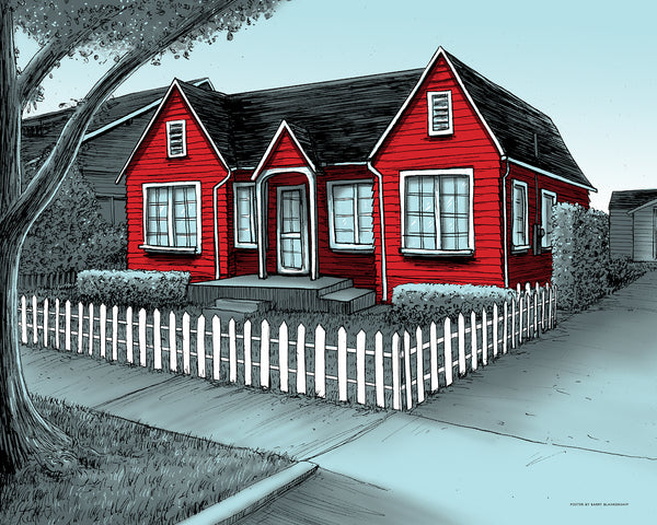 Barry Blankenship "Pee-Wee's House" Print