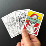 John D-C "1980s Super Villain Sketch Cards - Mumm-Ra"