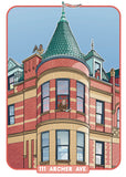 Adam Haris "111 Archer Ave" Postcard