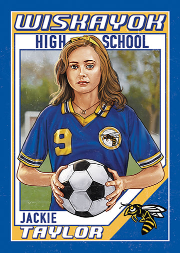 Cuyler Smith “265- Jackie Taylor” Trading Card