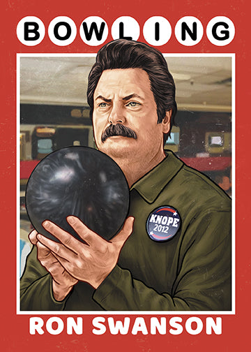 Cuyler Smith “270- Ron Swanson” Trading Card