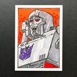 John D-C "1980s Super Villain Sketch Cards - Megatron"