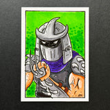 John D-C "1980s Super Villain Sketch Cards - Shredder"