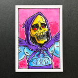 John D-C "1980s Super Villain Sketch Cards - Skeletor"