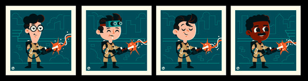 Dave Perillo "Cross the Streams" Print Set