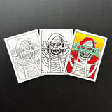 John D-C "1980s Super Villain Sketch Cards - Mumm-Ra"