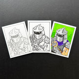 John D-C "1980s Super Villain Sketch Cards - Shredder"