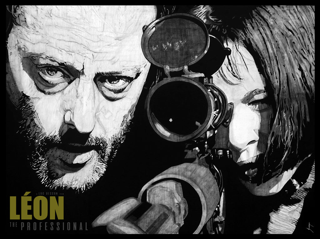 Carles Ganya "Leon and Mathilda" Print