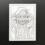 John D-C "1980s Super Villain Sketch Cards - Mumm-Ra"